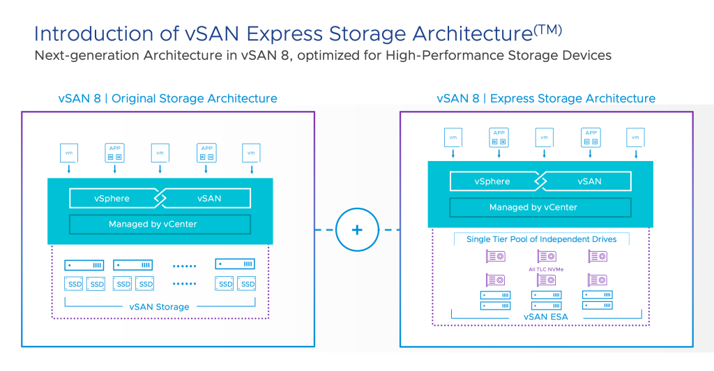 vSAN 8 Express Storage Architecture